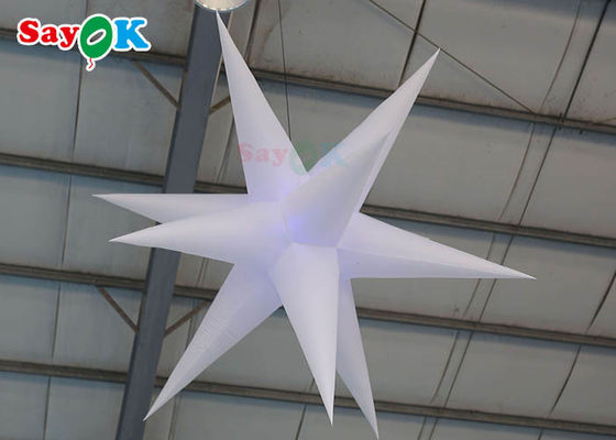 lámpara decorativa de iluminación inflable de la actividad al aire libre de la estrella de la ejecución de la decoración de los 2m