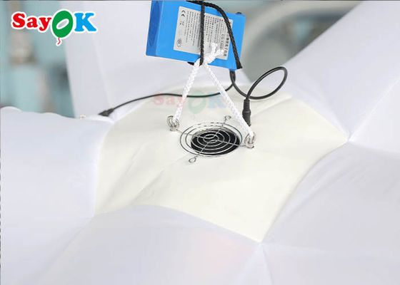 lámpara decorativa de iluminación inflable de la actividad al aire libre de la estrella de la ejecución de la decoración de los 2m