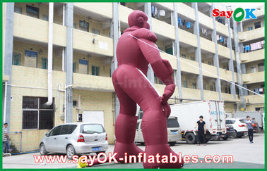 Robot inflables durable inflables Iron Man / Spider Man Personaje de dibujos animados Héroe para el evento