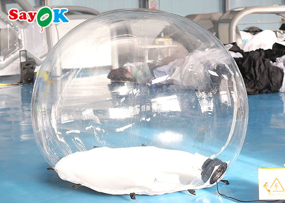 Carpa de campamento de burbujas inflable transparente Carpa de burbujas inflable campamento familiar patio trasero Fiestas observación de estrellas