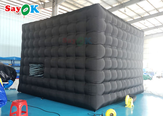 Carpa de cubo inflable Carpa de fiesta de campamento carpa LED inflable con soplador de aire