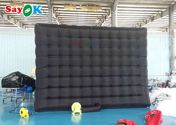 Carpa de cubo inflable Carpa de fiesta de campamento carpa LED inflable con soplador de aire