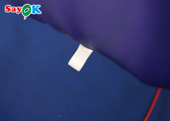 190T modelo de iluminación inflable de la publicidad de la decoración del paño los 4m de la seta soplada de nylon del aire