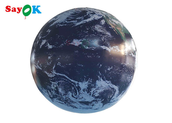 El globo inflable de la tierra del PVC del OEM para la publicidad explota la bola del planeta