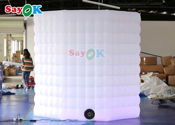 Impresión inflable impermeable de la cabina 2.5x2.5mH Digitaces de la foto