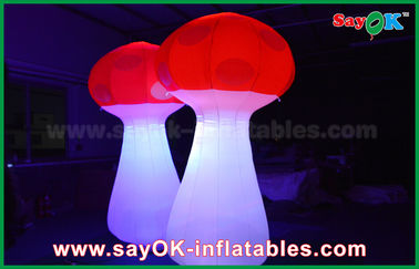 Efectúe la iluminación inflable gigante de la seta de la decoración LED para casarse/acontecimiento
