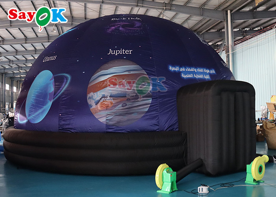 tienda inflable portátil al aire libre de la película del planetario de los 26.3ft de la proyección inflable de la bóveda
