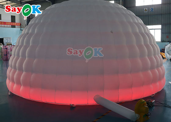 enseñanza inflable al aire libre de la astronomía de la estructura de la tienda de la bóveda del aire de los 5m