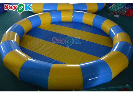 Las piscinas inflables del aire los 6m para los niños modificaron firmemente color para requisitos particulares