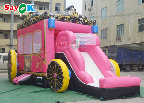 Princesa Inflatable Jumping Castle para la casa de la despedida de Inflable de la diversión de las muchachas