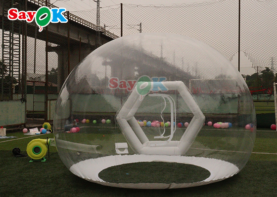 3.5m / 4m Publicidad Niños Fiesta Burbuja transparente Carpa Domo Burbuja inflable Globos Casa