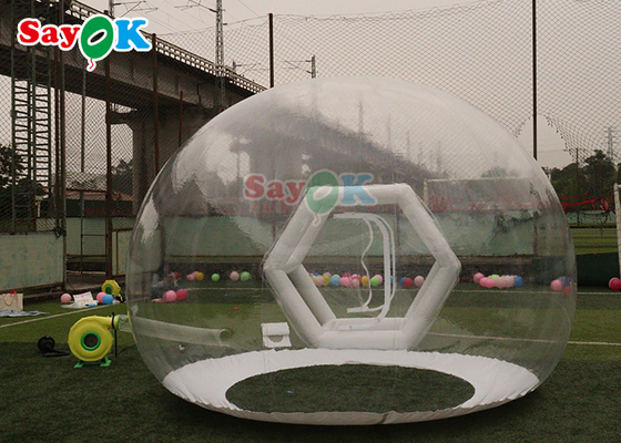 tienda inflable de la casa de la burbuja de la calidad comercial de 3m/4m para las decoraciones de los globos del partido