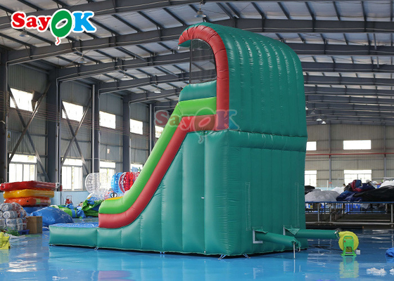Slide inflables húmedos y secos Anti ruptura de la piscina de agua inflables comerciales Dos lados recubiertos de PVC