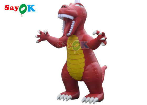 Dinosaurio Inflable de Navidad Tarpaulin de PVC Gigante Dinosaurio Inflable Raptor Dinosaurio Balón de aire Dinosaurio