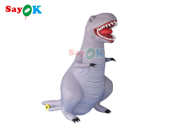 Dinosaurio inflable del tiranosaurio de la decoración los 5m para la publicidad