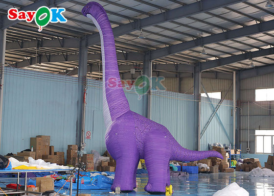 Balones inflables de personajes de tela de Oxford Modelo de dinosaurio inflables Inflable Balón de dinosaurio para publicidad