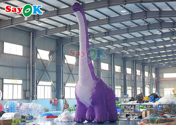 Balones inflables de personajes de tela de Oxford Modelo de dinosaurio inflables Inflable Balón de dinosaurio para publicidad