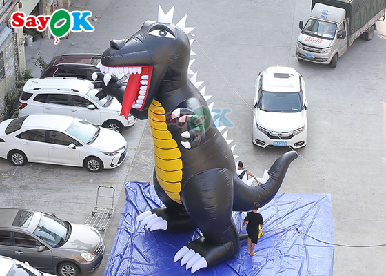 Publicidad al aire libre Personajes de dibujos animados inflables Explotar Dinosaurio Animal Balón modelo inflable