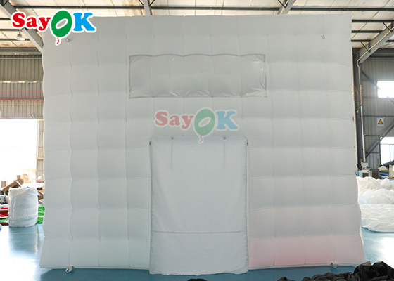 Lounge Club nocturno carpa de campamento inflable carpa de aire inflable con luces