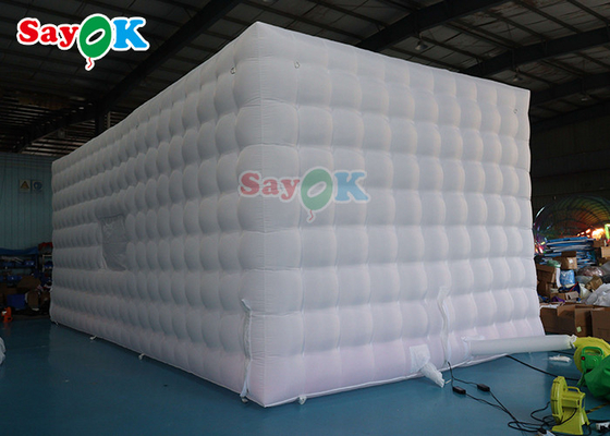Lounge Club nocturno carpa de campamento inflable carpa de aire inflable con luces