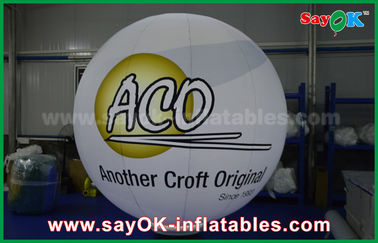 prenda impermeable de tierra inflable hermética de los globos del PVC de 0.2m m con la impresión del logotipo