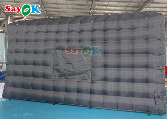 5.5x4.9x4.3mH Tienda de club nocturno inflable con luz discoteca