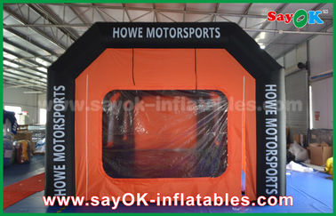 Cabina de espray grande del coche de Inflatables de la calidad comercial del PVC de 8 de los x 4m para la prenda impermeable