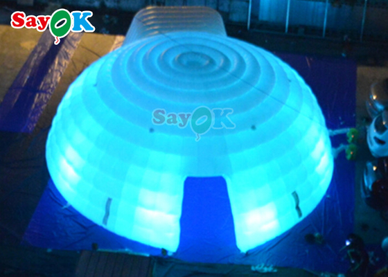 Carpa de cúpula inflable de 10 m Carpa de fiesta de boda de carpa inflable