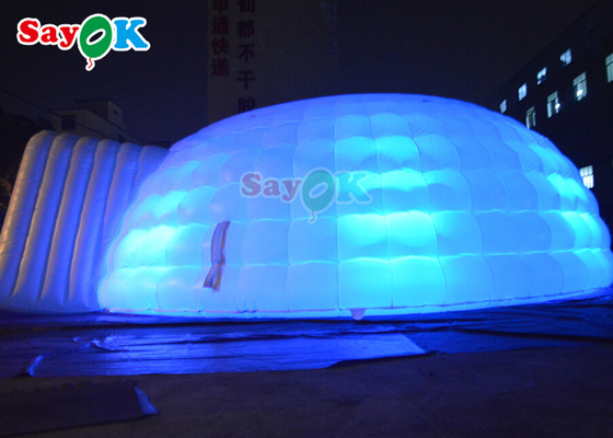 Carpa de cúpula inflable de 10 m Carpa de fiesta de boda de carpa inflable