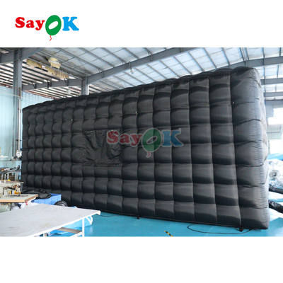 Iluminación portátil de discoteca LED Tenda de club nocturno móvil Cubo inflable Tenda de fiesta Club nocturno inflable para alquilar