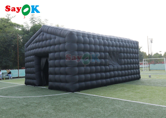 Disco negro luz inflable tienda de noche móvil tienda de fiesta portátil iluminación LED para alquiler de discoteca inflable