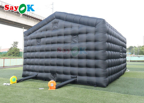 Tienda de fiesta Cubo inflable Evento Club nocturno inflable Disco Iluminación Bar de música Tienda Club nocturno inflable Alquiler
