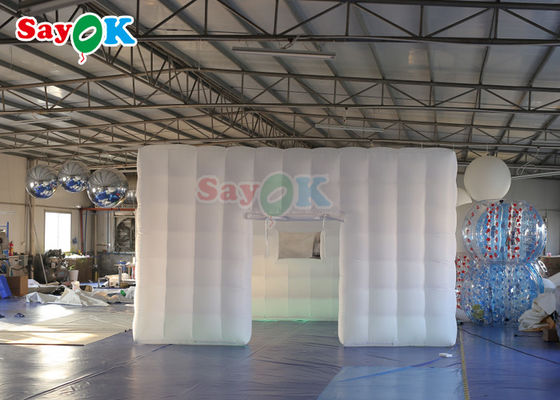 Eventos de estructura LED carpa de aire inflable club nocturno carpa de fiesta inflable carpa de aire inflable