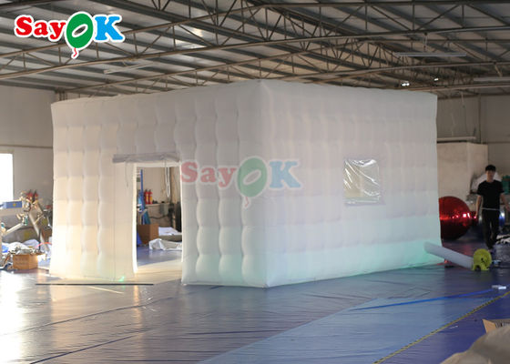 Eventos de estructura LED carpa de aire inflable club nocturno carpa de fiesta inflable carpa de aire inflable