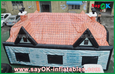 Prenda impermeable inflable de la cabaña de madera de la tienda de la casa de la tienda inflable del aire del PVC del gigante 0.55m m de la tienda del aire de Outwell