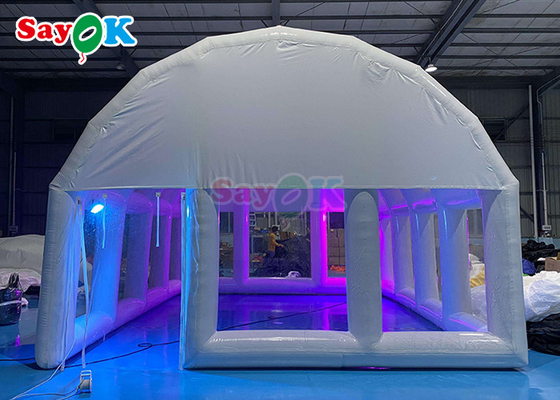 TPU Inflable Cúpula de burbuja Edificio cubierto de aire cubierta de la tienda de agua 23x18ft