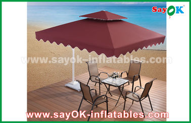 Tienda del toldo que acampa paraguas del patio del jardín de la playa de 2,5 * de los 2.5M Advertising Sun Umbrella
