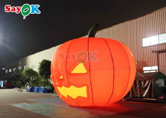 16.4FT Halloween gigante en exteriores Decoraciones de calabaza inflable Impresión digital