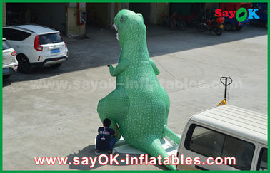 dinosaurio gigante inflable de Jurassic Park de los personajes de dibujos animados inflables modelo 3D