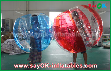 Los juegos inflables del jardín de los juegos de la reina del tamaño de los deportes inflables del PVC/de TPU burbujean fútbol de la bola