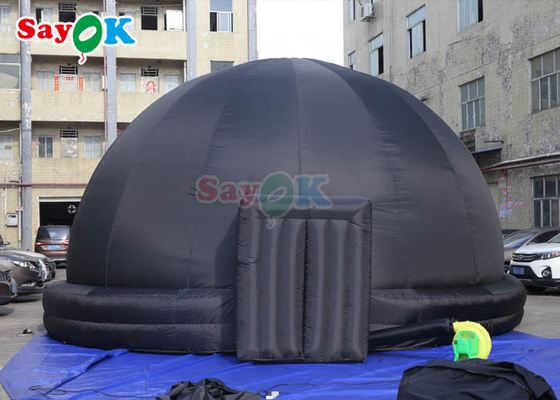 Tenda de cúpula de planetario inflable portátil para cine, cine y niños Equipo educativo escolar