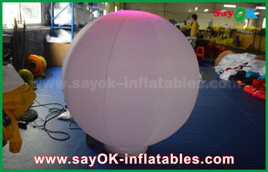 Globo ligero inflable de encargo de la publicidad de Commercail con la bola de tierra