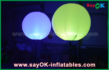 decoración inflable de la iluminación del globo del soporte del 1.5m para hacer publicidad/promoción