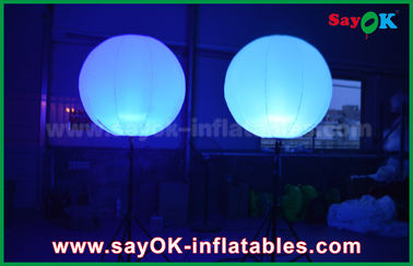 decoración inflable de la iluminación del globo del soporte del 1.5m para hacer publicidad/promoción