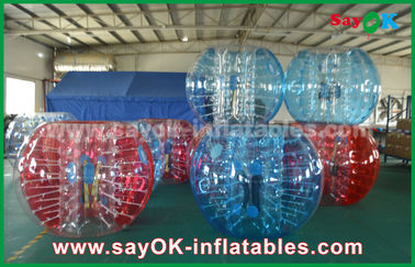 Burbuja inflable colorida popular de alquiler del fútbol de los juegos inflables, bola humana de la burbuja del fútbol para el adulto y niños