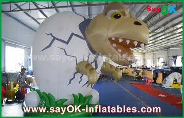 dinosaurio gigante inflable de Jurassic Park de los personajes de dibujos animados inflables modelo 3D