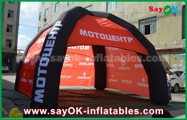 La tienda de campaña del aire modificó la impresión para requisitos particulares de la decoración del partido de la exposición de Logo Inflatable Air Tent For