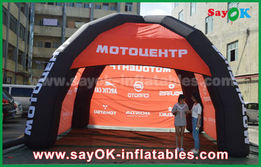 La tienda de campaña del aire modificó la impresión para requisitos particulares de la decoración del partido de la exposición de Logo Inflatable Air Tent For