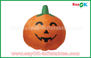 Decoraciones inflables del día de fiesta, personajes de dibujos animados inflables de la calabaza para Halloween