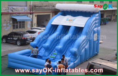 Deslizador inflables gigantesco grande anti-UV 0,55 PVC lonas húmedas y secas deslizador inflables